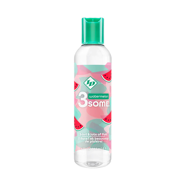 ID 3 Some 3-in-1  Water-Based Flavored Lubricant - 4oz