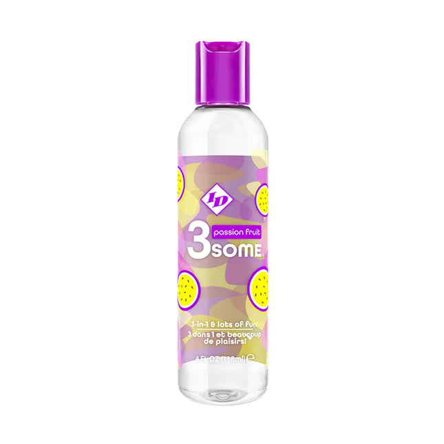 ID 3 Some 3-in-1  Water-Based Flavored Lubricant - 4oz