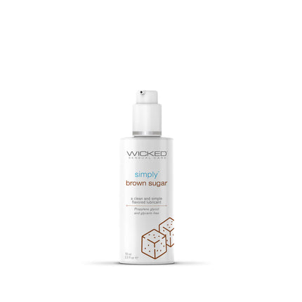 Simply Brown Sugar Flavored Water Based Lubricant
