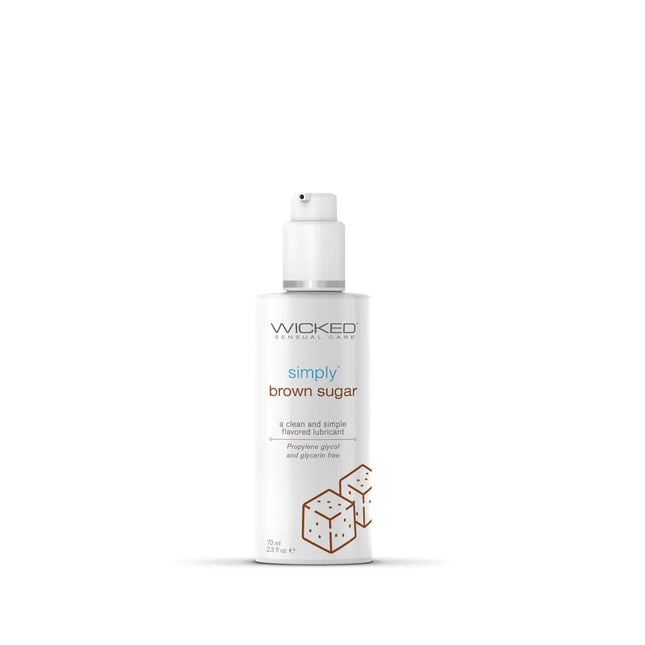 Simply Brown Sugar Flavored Water Based Lubricant