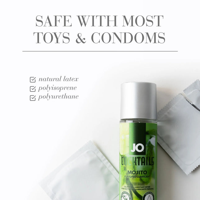 JO Cocktails Mojito Flavored Water-Based Lubricant 2oz