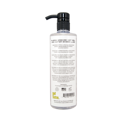 Elbow Grease H2O Hot Gel Lubricant