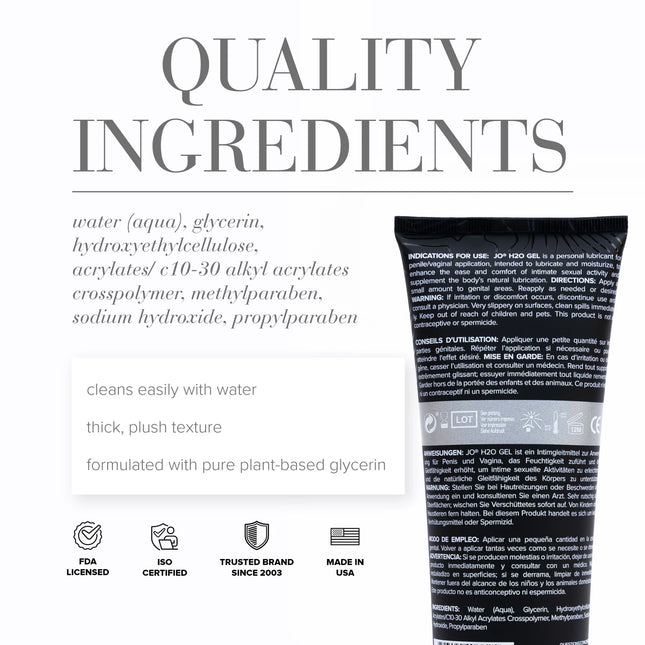 JO H2O Gel Original - ilubes