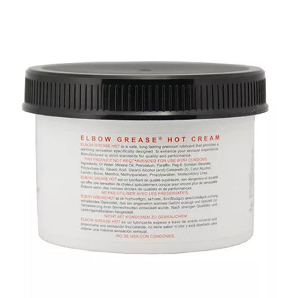 Elbow Grease Oil Cream Lubricant Warming 9oz
