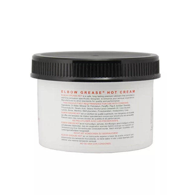 Elbow Grease Oil Cream Lubricant Warming 9oz