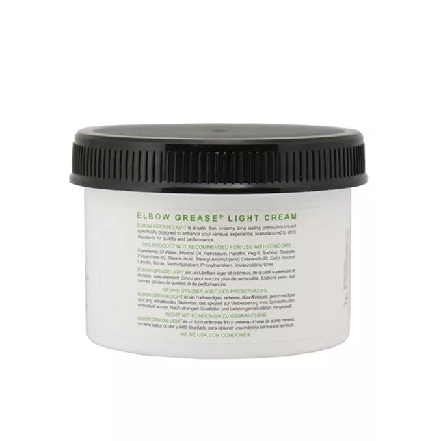 Elbow Grease Oil Cream Lubricant Light 9oz