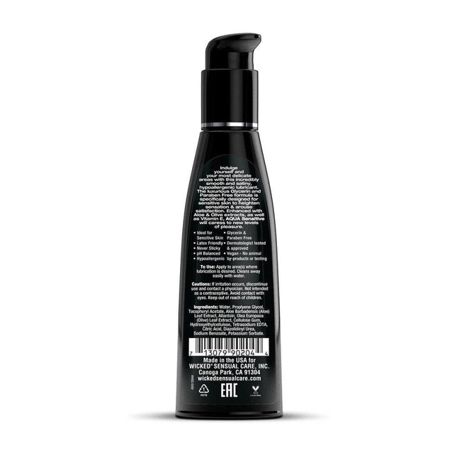 Wicked Aqua Sensitive Skin - ilubes