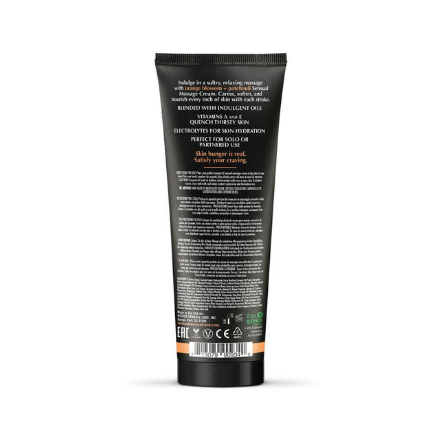 Wicked Massage Cream Orange Patchouli - ilubes