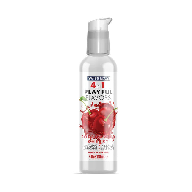 Swiss Navy 4 in 1 Playful Flavors - ilubes
