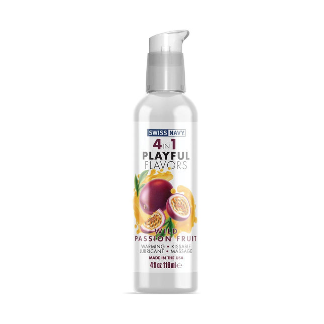 Swiss Navy 4 in 1 Playful Flavors - ilubes