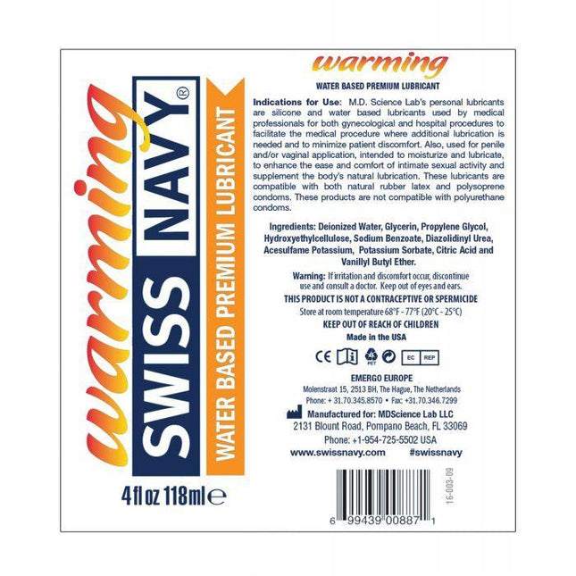 Swiss Navy Premium Warming - ilubes